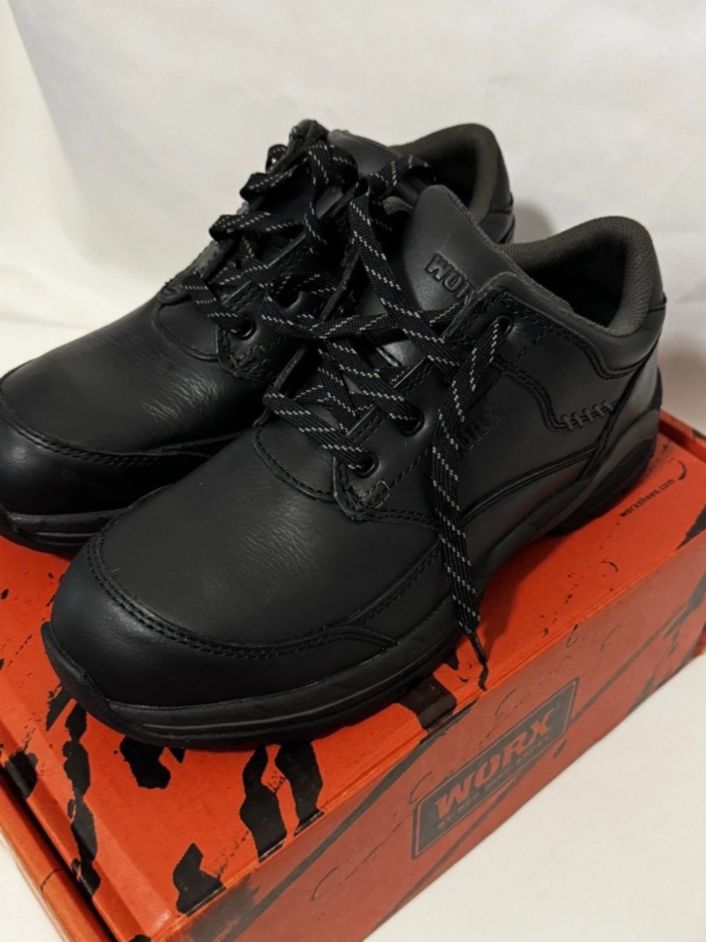 Worx by Red Wing Shoes #5118 Womens size 9.5 W work safety toe